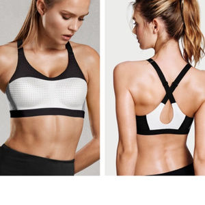 Victoria's Secret Sport Bra Lightweight White 34C